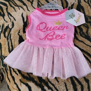 Pet Dress Dog or Cat "Queen Bee" New w/ Tag ! Various sizes... SALE!!!!!!!!